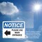 Signmission Please Use Main Entrance Left Arrow Sign, Vinyl Decal, 10in W x 7in L, 2PK OS-2PACK-NS-D-710-L-17615 - alternate 6